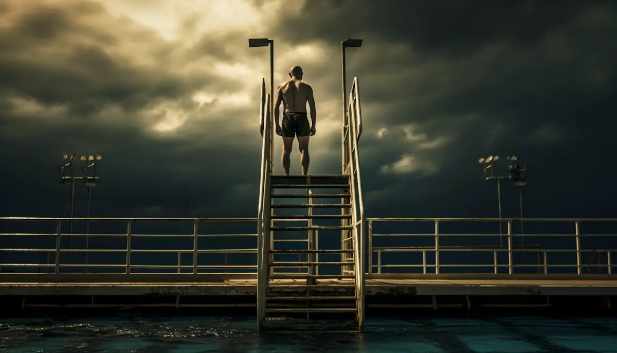 concentration natation avant course