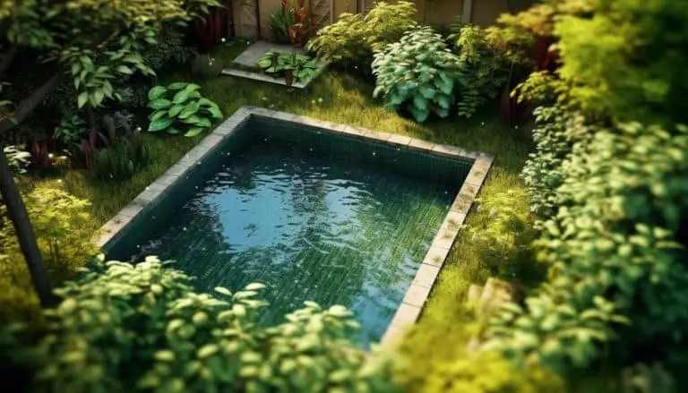 mini-piscine carrée
